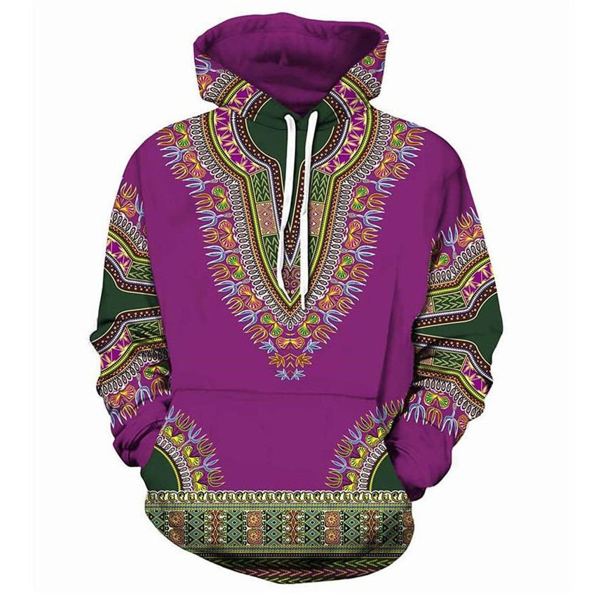 Men Hoodies Sweatshirts African folk-custom 3D Print - Image 4