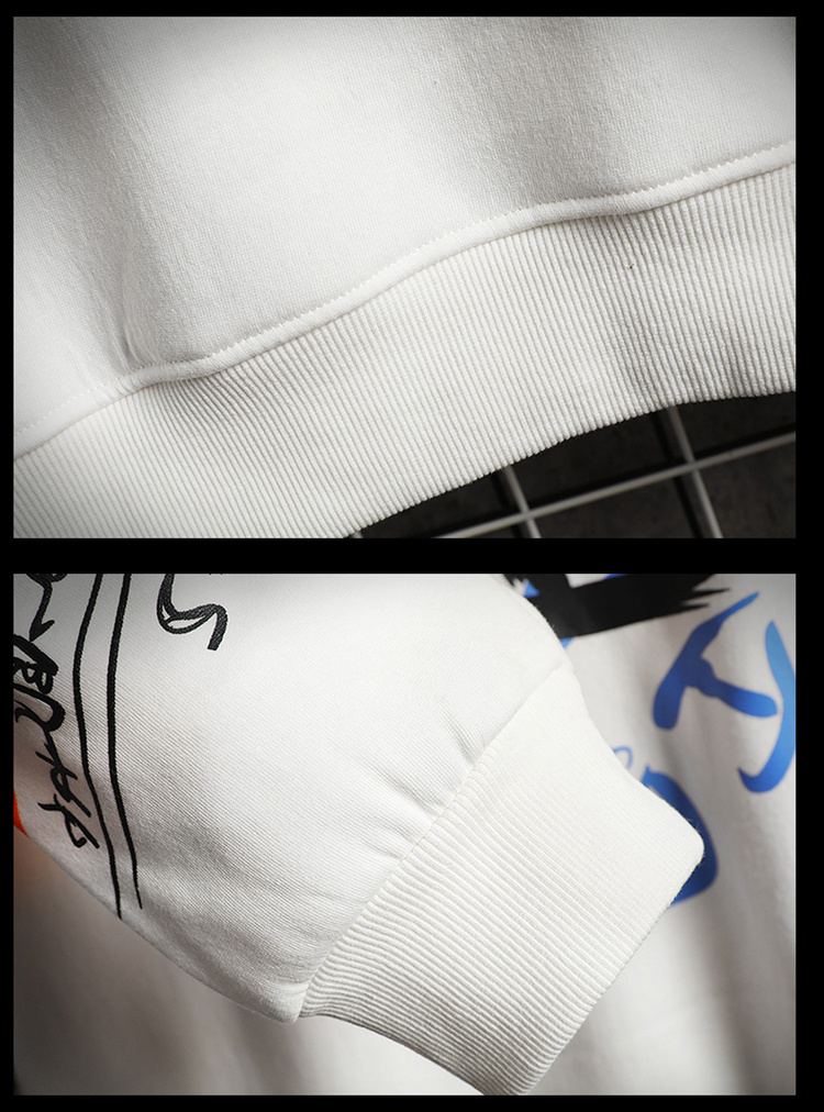 SingleRoad Mens Crewneck Sweatshirt Men Harajuku Oversized Japanese Streetwear Hip Hop Black Hoodie Men Sweatshirts Hoodies - Image 5