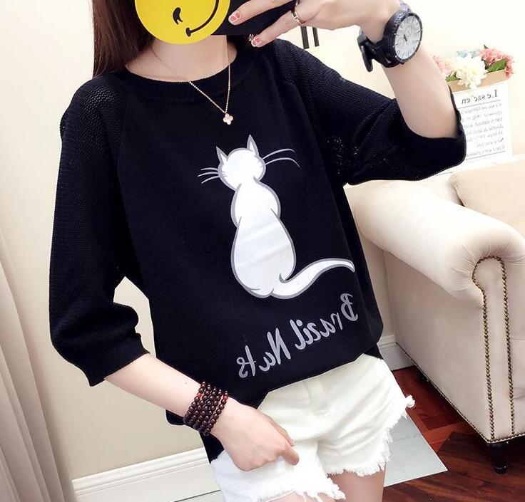 Cute Cat Tshirt - Image 4