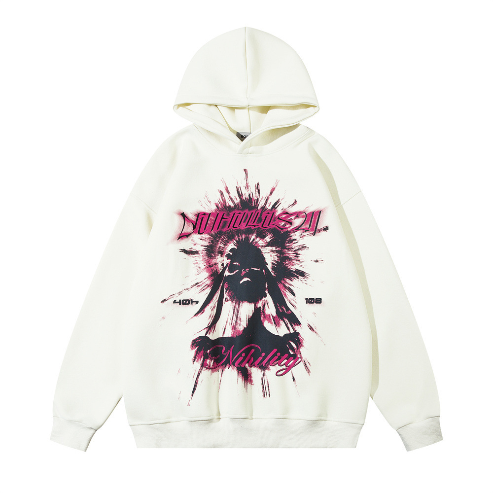 Printed Casual Sports Hoodie Men - Image 5