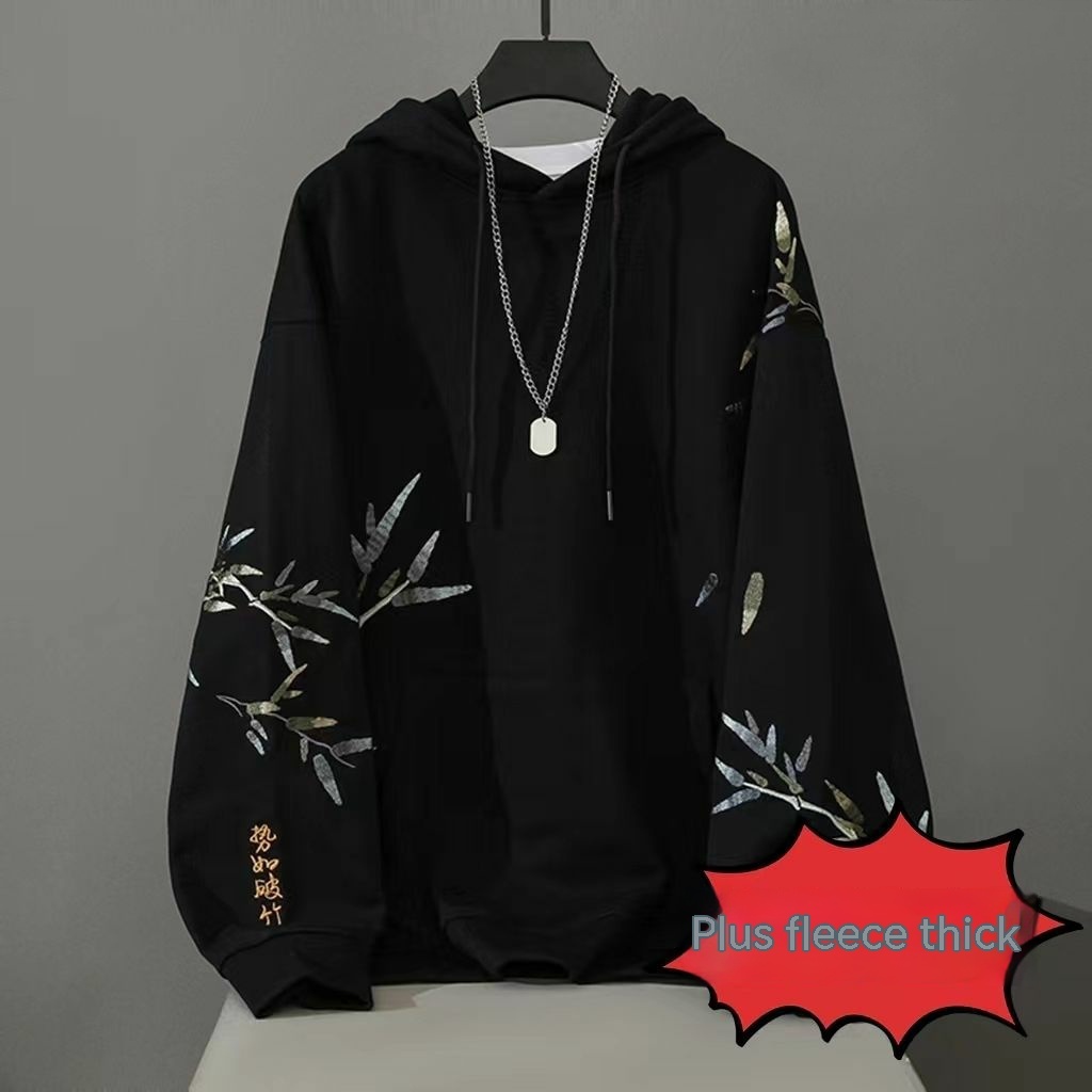 Shoulder Down Hoodie Jacket For Men - Image 2