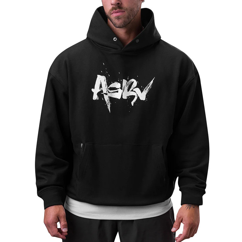 Loose Printed Hoodie Trend For Men - Image 5