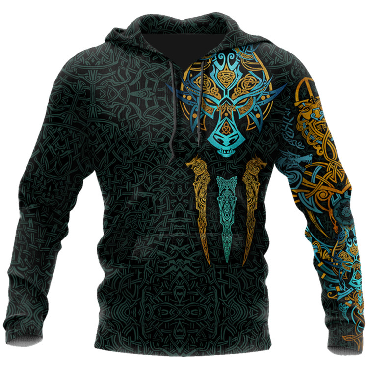 Hoodies For Men Cool Animal-print Streetr - Image 7