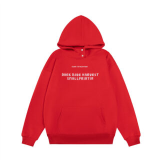 Fashion American Letters Embroidered Hoodie Men